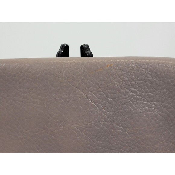 ALD Kate Spade Kent Flap‎ Chrissy Wristlet Taupe Leather Clutch Small Purse EUC - Picture 4 of 9